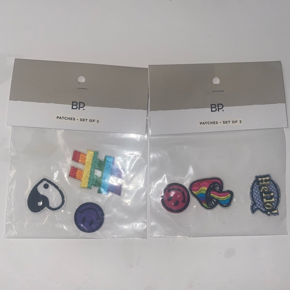 Bp. Set of 6 Rainbow Patches